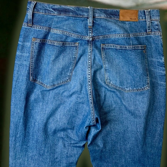 Madewell ‘The High-Rise Slim Boyjean: Eco Edition’ in “Rossie” Wash Size 33 - Picture 13 of 16